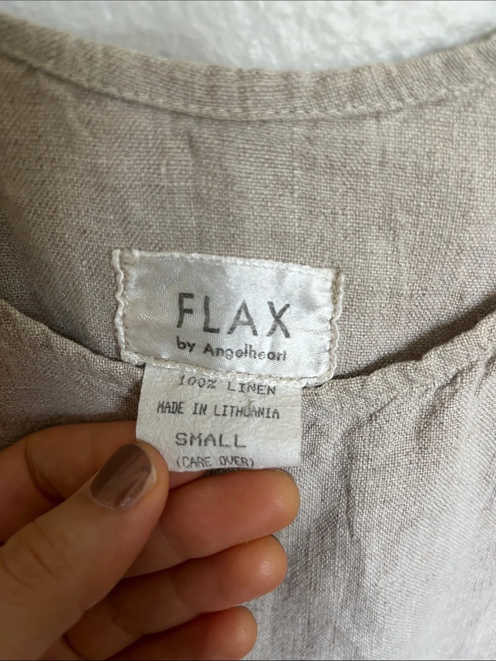 Vintage Flax dress - Picture 2 of 2